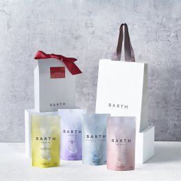 【新発売/ショッパー付き/ベストコスメ77冠】BARTH バスタブレット4種 Bathtablet Assortment Gift（入浴剤 ギフトボックス リラックスグッズ いやしグッズ 温浴美肌 誕生日 ホワイトデー 女性 男性 高級 記念日 おしゃれ 内祝い お祝い お礼 出産 美容 新生活 実用的)