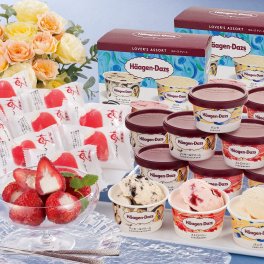 ハーゲンダッツ＆苺アイス 詰め合わせ アイスクリーム ハーゲンダッツ アイス 食べ比べ スイーツ カップアイス バニラ デザート ご褒美スイーツ【沖縄県・離島 配送不可】