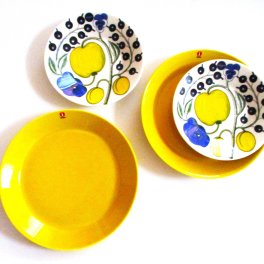 ブランドロゴ入りボックス付属　イッタラiittala アラビアARABIA  食器セット４ピース【御結婚御祝・内祝・新築御祝・還暦御祝・御礼・寿・ギフト包装可能】