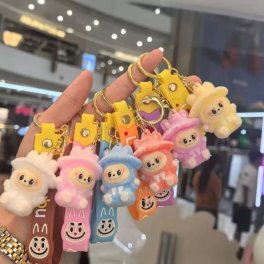 ラブブ ストラップ スマホストラップ 携帯ストラップ キーホルダー 推し活グッズ バッグチャーム 手持ちストラップ かわいい 落下防止 labubu