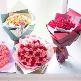 お祝い花ギフトバラ50本の花束 花 フラワーギフト 誕生日 記念日 お祝い  アレンジ 誕生花 還暦