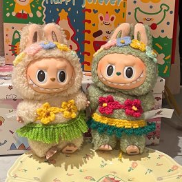 LABUBU ラブブ 2点セット ぬいぐるみ用服 洋服 ぬい服 ぬいぐるみ 着せ替え ドール服 人形 ぬい用服 衣装セット 推し活グッズ ぬいぐるみは別売り