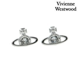 ヴィヴィアン ビビアン ピアス メンズ レディース Vivienne Westwood ナノ ソリティア 62010037-02P116 シルバー アクセサリー おしゃれ プレゼント ギフト