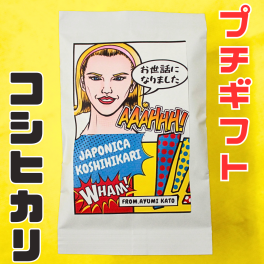 プチギフト おしゃれ アメコミ 名入れ 面白い 退職 お米 安い 可愛い 300円