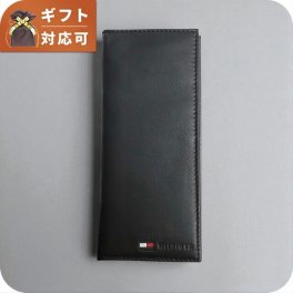トミーヒルフィガー TOMMY HILFIGER 長財布 31TL19X014-001 メンズ ブラック