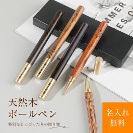 刻印無料 名入れ 木製 ボールペン 天然木 ボールペン 贈り物 卒業式 入学式 入園式 就職祝い 卒業祝い 誕生日 おしゃれ 男女兼用 可愛い プレゼント