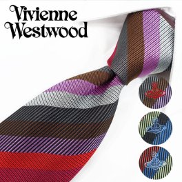 ヴィヴィアン ウエストウッド ネクタイ (8.5cm幅) 全3色 Vivienne Westwood ヴィヴィアンネクタイ ブランドネクタイ・ネクタイブランド・ブランドギフト・バースデー・誕生日 20代・30代・40代・セール