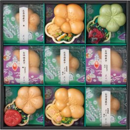 京都・辻が花　お茶漬・お吸物最中詰合せ（９食）YT-30  プレゼント おしゃれ のし包装無料