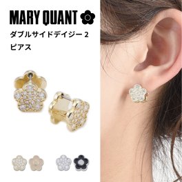 【公式】MARY QUANT マリークヮント ダブルサイドデイジー2ピアス 