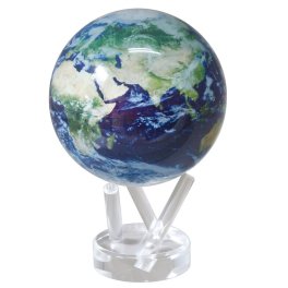 ゆっくりと回り続ける不思議な地球儀 ６" MOVA GLOBES ムーバグローブ  MG6STEC　φ１５．２ｃｍ Satellite View w/Cloud