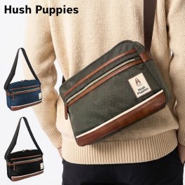 サコッシュ ショルダーバッグ ミニショルダー クラッチバッグ セカンドバッグ バッグ 普段使い サブバッグ バッグインバッグ メンズ 男性用 ブランド [ Hush Puppies ハッシュパピー 横型ショルダーバッグ 8HP114 ] おしゃれ 40代 50代 60代 父の日 誕生日 クリスマス 人気 ギフト プレゼント