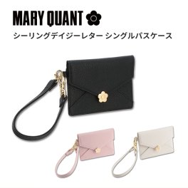【公式】MARY QUANT マリークヮント シーリングデイジーレターシングルパスケース 