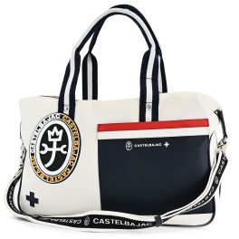 カステルバジャック バッグ ボストンバッグ ショルダーバッグ 白(ホワイト) CASTELBAJAC 039331 メンズ 紳士 ギフト 定番 彼氏 彼女 プレゼント