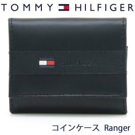 トミーヒルフィガー コインケース TOMMY HILFIGER 小銭入れ メンズ Ranger ブラック 31TL250007-001 BLACK 【ラッピング無料 誕生日 お祝い プレゼント ギフト 贈り物】 送料無料