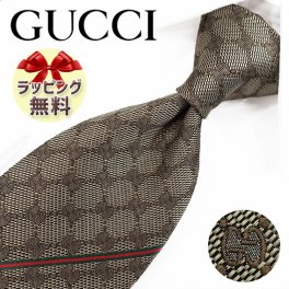 グッチ ネクタイ GUCCI ベージュ GG柄 (8cm) AREND 456522-9700 A36 【グッチネクタイ・ブランドネクタイ・ネクタイブランド・ブランドギフト・プレゼント・バースデー】【20代・30代・40代・50代・おしゃれ・セール】
