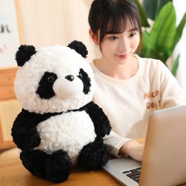 送料無料 かわいい パンダ ぬいぐるみ 玩具 おもちゃ クッション 抱き枕 子ども プレゼント ギフト ぱんだ panda もこもこ 女の子