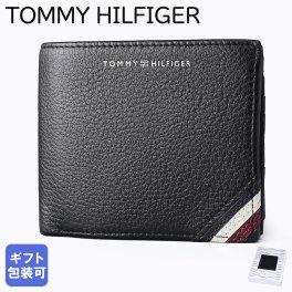 高品質ヨーロッパ輸入モデル トミーヒルフィガー TOMMY HILFIGER 二つ折り財布 小銭入れ付 フラップタイプ CC FLAP AND COIN メンズ ブラック AM0AM13141 BDS BLACK ウォレット 折財布 送別会 誕生日 結婚祝い 結婚式 彼氏 息子 夫 男性 名刺入れ 高級 父の日【スペシャルラッピング660円(別売り)】 即日発送 成人祝い 彼氏 財布