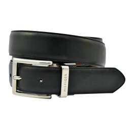 トミーヒルフィガー TOMMY HILFIGER ベルト リバーシブル ギフト 11TL08X013 メンズ ブラック+ブラウン ビジネス カジュアル