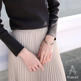 私達の2つの誕生石を身につける 2.5mm レザー ブレスレット 単品販売 1連 シンプル 記念日 プレゼント ギフト ステンレス メンズ レディース Alavel ブランド alavel エラベル ABY 更新 恋人 デート  記念 推し活 大人 秋 冬 クリスマス