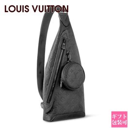ルイヴィトン モノグラム バッグ メンズ LOUIS VUITTON バッグ メンズ ボディバッグ カーフレザー モノグラム・シャドウ デュオ・スリングバッグ ブラック M21890 ルイヴィトン ボディバッグ バイク 自転車 通販