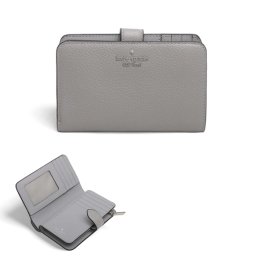 ケイトスペード KATE SPADE 二つ折り財布 折り畳み KH787-021 グレー レディース