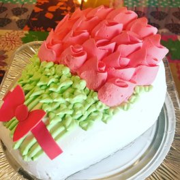 ☆バラの花束3D立体型ケーキ☆【立体型ケーキ】5号～8号の4サイズ