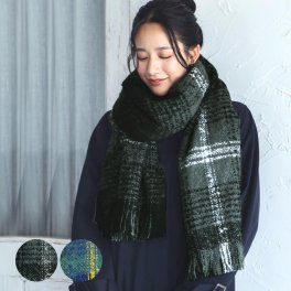 チェック柄 大判 ストール 厚手 秋冬 レディース ショール マフラー タータンチェック 女性用 ブリットチェック 母 女性 プレゼント ギフト (08000064r) クリスマス 母の日 定年退職 バレンタイン 成人祝い