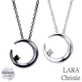 ララクリスティー ペアネックレス ペンダント ルナ PAIR Label p5802-p ネックレス ペア プレゼント カップル LARA Christie