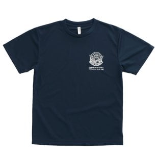 ドライTシャツ ブルーインパルス 基地ショップ限定 Tシャツ 航空自衛隊 自衛隊 グッズ 半袖 エンブレム オリジナル 紺 ネイビー 速乾 吸水 アクロバット飛行 展示飛行 正規品 防衛省 ワンポイント バックプリント メンズ ユニセックス メッシュ ギフト プレゼント