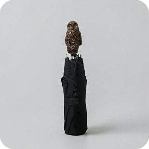 ギドゥジャン Guy de Jean 102147 折りたたみ傘 102110-owl-black ユニセックス black 折畳傘 102147