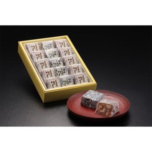 【味佳嵯のゆべし】詰め合わせ（醤油10個＋胡麻５個）和菓子