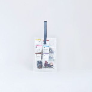 【メール便】お花のように美しいクラフトハーブティー クリアバッグ daytune.（デイチューン） 6個セット（6種類×1個）ノンカフェイン ティーバッグ・個包装 詰め合わせ カジュアルギフト 手土産