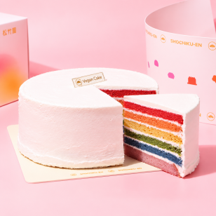 夢幻レインボーケーキ《ヴィーガン＆グルテンフリー》