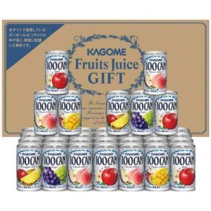 カゴメ フルーツジュース ギフト 詰め合わせ 100CAN 35缶 セット ジュース 飲み比べ 100% 果汁 グレープ アップル ピーチ マンゴー パイン 内祝い お祝い お中元 お歳暮 贈り物 手土産
