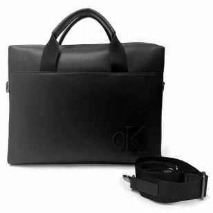 Calvin Klein カルバンクライン アウトレット バッグ エンボス モノグラム コミューターバッグ ビジネスバッグ ショルダーバッグ 通勤 