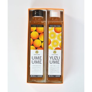 梅ピューレ２種セット(UME UME・YUZU UME) 315ml×2本 ギフトセット ギフト プレゼント