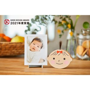 kittoko【red】ファーストヘア ファーストカット 出産祝い お誕生日 ギフト プレゼント　赤ちゃん　筆