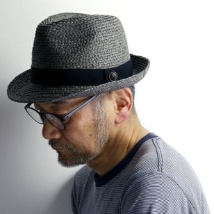 中折れハット ハット ストローハット メンズ 春夏 麦わら帽子 ラフィア 大きいサイズ 帽子 クラシカル 天然草 サイズ豊富 レディース 麦わら おしゃれ ナチュラル チャーム付き グログラン リボン 黒 56cm 58cm 60cm 62cm グレー 父の日 敬老の日