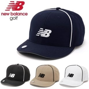 ニューバランス ゴルフ キャップ マグネット式マーカー付き セミカーブドブリムキャップ (MENS) New Balance Golf 012-6987006 お誕生日祝い お祝い 記念品 お父さん 父の日 彼氏 男性 30代 40代 50代 60代 母の日 お母さん 還暦祝い 敬老の日 彼女 人気プレゼント プレゼント