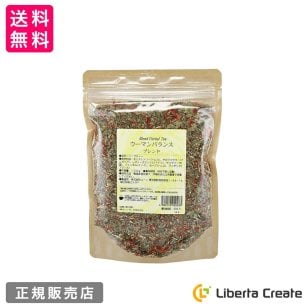 ハーブティー ウーマンバランス ブレンド 100g 女性ホルモン チェストツリーティー レディースマントル ブレンドハーブティー ドライハーブ お茶 ハーブ茶 生理不順 PMS PMDD ホルモンバランス ハーブ ユーン