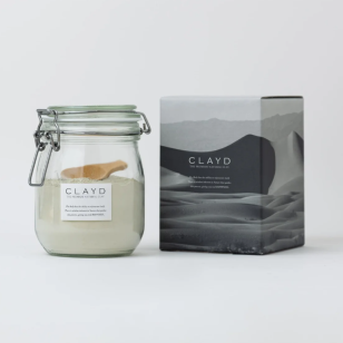 CLAYD CANISTER400 GIFT （クレイ入浴料｜約13回分｜ガラス容器入り｜ギフト箱入り）