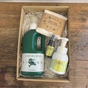 【ギフトラッピング付き】Birds洗剤ボトル&babybuba出産祝いセット 洗剤セット