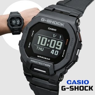 【レビューで延長保証 11年】CASIO カシオ GBD-200-1 G-SHOCK G-ショック G-SQUAD GBD-200 SERIES ブラック メンズ 腕時計 Bluetooth 歩数計 MIP液晶 耐衝撃 20気圧防水 LED付 ギフト プレゼント【海外正規品】送料無料