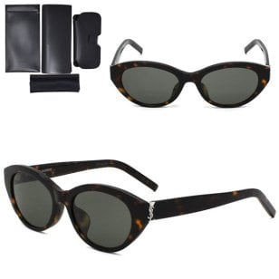 サンローラン サングラス SAINT LAURENT SL M148/F 002 SLM148F-002 サングラス アジアンフィット メンズ レディース ユニセックス ハバナ グレー