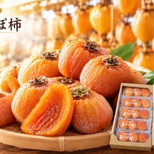 山梨産あんぽ柿ギフト箱入(特LL15/L20個入）