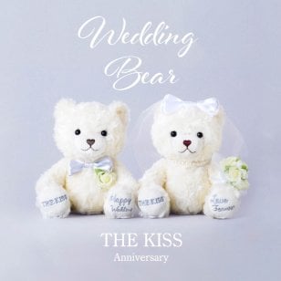 THE KISS 公式ショップ ウェディングベア ウェルカムベア 結婚式 THE KISS BEAR ザ・キッス ベア 【送料無料】 ギフト アニバーサリー
