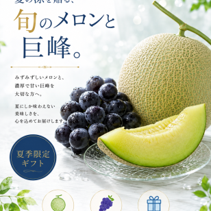 夏季限定 メロン 巨峰 詰め合わせ ギフト 旬の果物 フルーツギフト 高級フルーツ ぶどう 葡萄 お中元 夏ギフト 暑中見舞い 残暑見舞い 贈答 贈り物 プレゼント 誕生日 内祝い お祝い 御礼 お返し お供え 御供 法事 お取り寄せ 送料無料