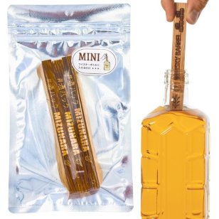 ミズナラスティック 3本入り 国産銘木 ウイスキー熟成 ミズナラ樽香 飲み比べ お酒好き 男性 プレゼント 父の日 誕生日 退職祝い 家飲み 酒器・バー・ワイングッズ