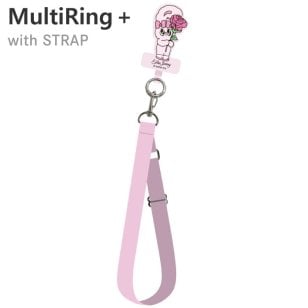 エスターバニー スマホショルダーストラップ ストラップホルダー セット Esther Bunny キャラクター グッズ スマホ ショルダー ロング ストラップ 斜め掛け ネックストラップ マルチリングストラップセット KEB-11A