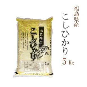 米 白米 5kg コシヒカリ 福島県産 令和7年産 コシヒカリ お米 5キロ 送料無料 沖縄 配送不可